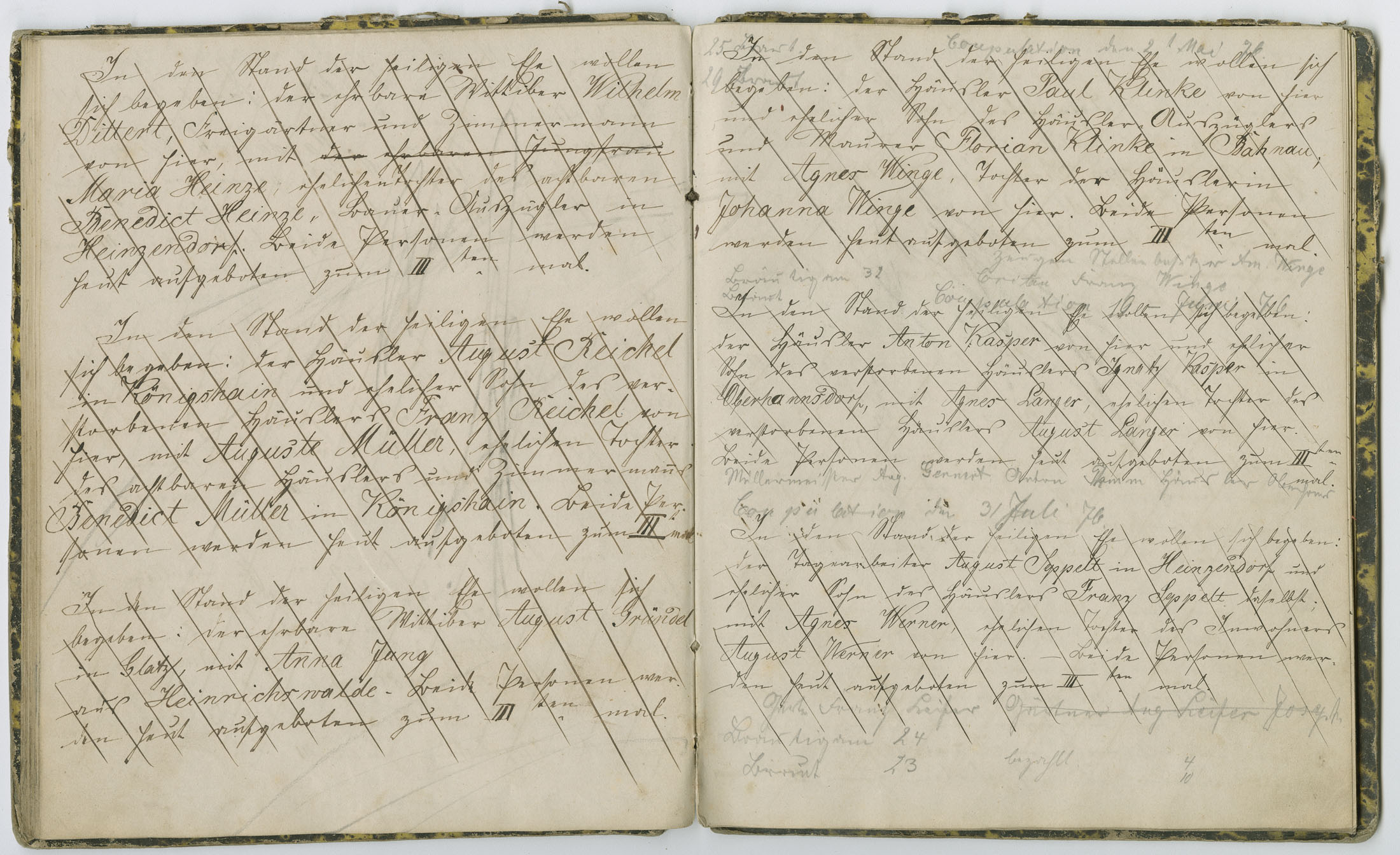 Aufgebote Seite 108
