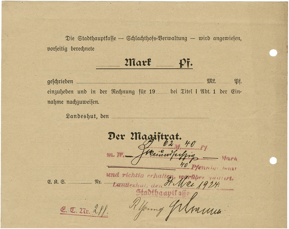 Schlachthof Landeshut