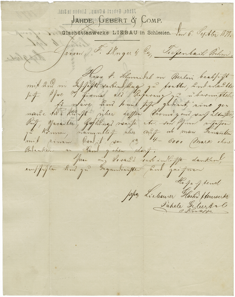 Jähde Gebert Glashüttenwerke